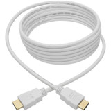 Tripp Lite P568-010-WH High-Speed HDMI Cable (M/M) 4K Gripping Connectors White 10 ft. (3.1 m)