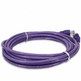 AddOn ADD-15FCAT6-PE 15ft RJ-45 (Male) to RJ-45 (Male) Purple Cat6 UTP PVC Copper Patch Cable