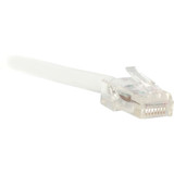 ENET C6-WH-NB-7-ENC Cat6 White 7 Foot Non-Booted (No Boot) (UTP) High-Quality Network Patch Cable RJ45 to RJ45 - 7Ft