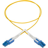 Tripp Lite N370-01M-T Duplex Singlemode 9/125 Fiber Patch Cable (LC/LC) Push/Pull Tabs 1 m (3 ft.)