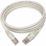 Tripp Lite N001-015-WH Cat5e 350 MHz Snagless Molded (UTP) Ethernet Cable (RJ45 M/M) PoE White 15 ft. (4.57 m)