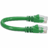 AddOn ADD-0-5FCAT6-GN 6in RJ-45 (Male) to RJ-45 (Male) Straight Green Cat6 UTP PVC Copper Patch Cable