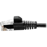 Tripp Lite N261-S01-BK Cat6a 10G Snagless Molded Slim UTP Ethernet Cable (RJ45 M/M) Black 1 ft. (0.31 m)