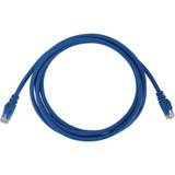 Tripp Lite N261-005-BL Cat6a 10G Snagless Molded UTP Ethernet Cable (RJ45 M/M), PoE, Blue, 5 ft. (1.5 m)