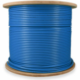 AddOn ADD-CAT6A1KSP-BE 1000ft Non-Terminated Blue Cat6A STP Plenum-Rated Copper Patch Cable