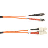 Black Box FO625-002M-STSC Fiber Optic Duplex Patch Network Cable