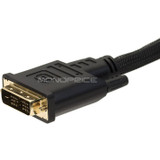 Monoprice 2284 10ft 24AWG CL2 High Speed HDMI to DVI Adapter Cable w / Net Jacket - Black