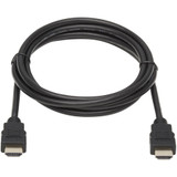 Tripp Lite P568AB-006 Safe-IT High-Speed HDMI Antibacterial Cable (M/M) UHD 4K 4:4:4 Black 6 ft.