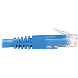 Tripp Lite N204-015-BL-LA Left-Angle Cat6 Gigabit Molded UTP Ethernet Cable (RJ45 Left-Angle M to RJ45 M) Blue 15 ft. (4.57 m)