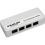 Black Box FM810-R2 RJ45 Shielded Mod Splitter 1RJ45/4RJ45 A Pin