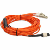 AddOn ADD-MPO-4LC9M6MMF 9m MPO (Female) to 8xLC (Male) 8-Strand Orange OM1 Fiber Fanout Cable
