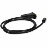 AddOn MDISPORT2VGAMM6B-5PK 5PK 6ft Mini-DisplayPort 1.1 Male to VGA Male Black Cables For Resolution Up to 1920x1200 (WUXGA)