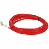 AddOn ADD-LC-LC-2M5OM2RD 2m LC (Male) to LC (Male) Red OM2 Duplex Fiber OFNR (Riser-Rated) Patch Cable