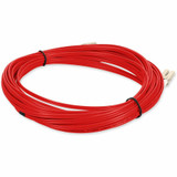 AddOn ADD-LC-LC-2M5OM2RD 2m LC (Male) to LC (Male) Red OM2 Duplex Fiber OFNR (Riser-Rated) Patch Cable