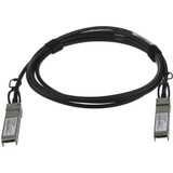 StarTech SFP10GPC2M MSA Uncoded Compatible 2m 10G SFP+ to SFP+ Direct Attach Cable - 10 GbE SFP+ Copper DAC 10 Gbps Low Power Passive Twinax