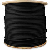 AddOn ADD-CAT6A1KFO-BK 1000ft Non-Terminated Black Cat6A FTP Outdoor Rated Copper Patch Cable