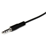 StarTech MU1MMFS 1m Slim 3.5mm Stereo Extension Audio Cable - M/F