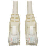 Tripp Lite N201-003-WH Cat6 Gigabit Snagless Molded (UTP) Ethernet Cable (RJ45 M/M) PoE White 3 ft. (0.91 m)