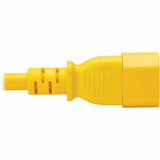 Tripp Lite series Power Cord C14 to C15 - Heavy-Duty, 15A, 250V, 14 AWG, 10 ft. (3.1 m), Yellow