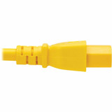 Tripp Lite series Power Cord C14 to C15 - Heavy-Duty, 15A, 250V, 14 AWG, 10 ft. (3.1 m), Yellow