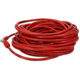 AddOn ADD-25FCAT6XO-RD 25ft RJ-45 (Male) to RJ-45 (Male) Red Cat6 Crossover UTP PVC Copper Patch Cable