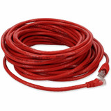 AddOn ADD-25FCAT6XO-RD 25ft RJ-45 (Male) to RJ-45 (Male) Red Cat6 Crossover UTP PVC Copper Patch Cable