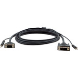 Kramer 94-0606015 C-MDMA/MGMA-15 DVI/Mini-phone/VGA Audio/Video Cable