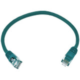 Monoprice 2289 Cat6 24AWG UTP Ethernet Network Patch Cable, 1ft Green
