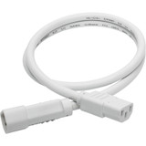 Tripp Lite Heavy-Duty PDU Power Cord C13 to C14 15A 250V 14 AWG 3 ft. (0.91 m) White