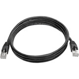 Tripp Lite N262-005-BK Cat6a 10G Snagless Shielded STP Ethernet Cable (RJ45 M/M) PoE Black 5 ft. (1.52 m)