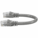 AddOn ADD-8INCAT6-GY 0.67ft RJ-45 (Male) to RJ-45 (Male) Straight Gray Cat6 UTP Copper Patch Cable