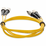 AddOn ADD-FC-FC-3M9SMF 3m FC (Male) to FC (Male) Yellow OS2 Duplex Fiber OFNR (Riser-Rated) Patch Cable