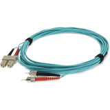 AddOn ADD-ST-SC-10M5OM4-TAA Fiber Optic Duplex Patch Network Cable