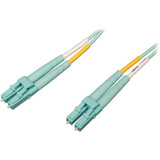 Tripp Lite N820-01M-OM4 10Gb/100Gb Duplex Multimode 50/125 OM4 LSZH Fiber Patch Cable (LC/LC) Aqua 1M (3 ft.)
