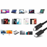 SIIG CB-TB0211-S1 Thunderbolt 4 Cable 2.3ft (0.7M) - 8K@60Hz Display - 40Gbps Data Transfer - Up to 240W Charging - Intel Thunderbolt Certified SIIG CB-TB0211-S1 Thunderbolt 4 Cable 2.3ft (0.7M) - 8K@60Hz Display - 40Gbps Data Transfer - Up to 240W Charging - Intel Thunderbolt Certified