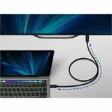 SIIG CB-TB0211-S1 Thunderbolt 4 Cable 2.3ft (0.7M) - 8K@60Hz Display - 40Gbps Data Transfer - Up to 240W Charging - Intel Thunderbolt Certified SIIG CB-TB0211-S1 Thunderbolt 4 Cable 2.3ft (0.7M) - 8K@60Hz Display - 40Gbps Data Transfer - Up to 240W Charging - Intel Thunderbolt Certified