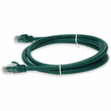 AddOn ADD-1FCAT6A-GN 1ft RJ-45 (Male) to RJ-45 (Male) Straight Green Cat6A UTP PVC Copper Patch Cable