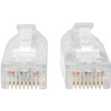 Tripp Lite N201-S6N-GY Cat6 Gigabit Snagless Slim UTP Ethernet Cable (RJ45 M/M) PoE Gray 6-in. (15.24 cm)