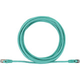 Tripp Lite N262-S10-AQ Cat6a 10G Snagless Shielded Slim STP Ethernet Cable (RJ45 M/M), PoE, Aqua, 10 ft. (3.1 m)