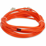 AddOn 221691-B21-AO 2m 221691-B21 Compatible LC (Male) to SC (Male) Orange OM1 Duplex Fiber OFNR (Riser-Rated) Patch Cable