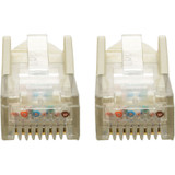 Tripp Lite N201-004-WH Cat6 Gigabit Snagless Molded (UTP) Ethernet Cable (RJ45 M/M) PoE White 4 ft. (1.22 m)