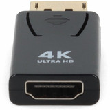 AddOn QX591AV-AO QX591AV Compatible DisplayPort 1.2 Male to HDMI 1.3 Female Black Adapter Which Requires DP++ For Resolution Up to 2560x1600 (WQXGA)