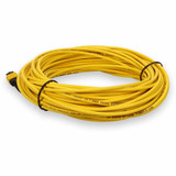 AddOn ADD-MPOMPO-25M9SMS-M 25m MPO (Male) to MPO (Male) 12-Strand Yellow OS2 Straight Fiber OFNR (Riser-Rated) Patch Cable