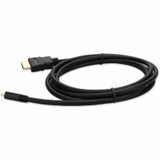 AddOn HDMI2MHDMI6-5PK 5PK 6ft HDMI 1.4 Male to Micro-HDMI 1.4 Male Black Cables For Resolution Up to 4096x2160 (DCI 4K)