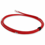 AddOn ADD-9FCAT6ASTP-RD 9ft RJ-45 (Male) to RJ-45 (Male) Red Snagless Cat6A STP PVC Copper Patch Cable