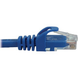 Tripp Lite N261-015-BL Cat6a 10G Snagless Molded UTP Ethernet Cable (RJ45 M/M), PoE, Blue, 15 ft. (4.6 m)