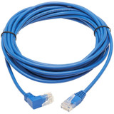 Tripp Lite N204-S20-BL-UP Up-Angle Cat6 Gigabit Molded Slim UTP Ethernet Cable (RJ45 Right-Angle Up M to RJ45 M) Blue 20 ft. (6.09 m)