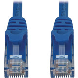 Tripp Lite N261-002-BL Cat6a 10G Snagless Molded UTP Ethernet Cable (RJ45 M/M), PoE, Blue, 2 ft. (0.6 m)