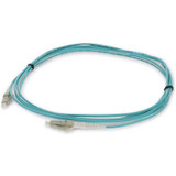 AddOn ADD-LC-LC-1MS5OM4 1m LC (Male) to LC (Male) Aqua OM4 Simplex Fiber OFNR (Riser-Rated) Patch Cable