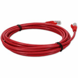 AddOn ADD-25FCAT5E-RD 25ft RJ-45 (Male) to RJ-45 (Male) Straight Red Cat5e UTP PVC Copper Patch Cable